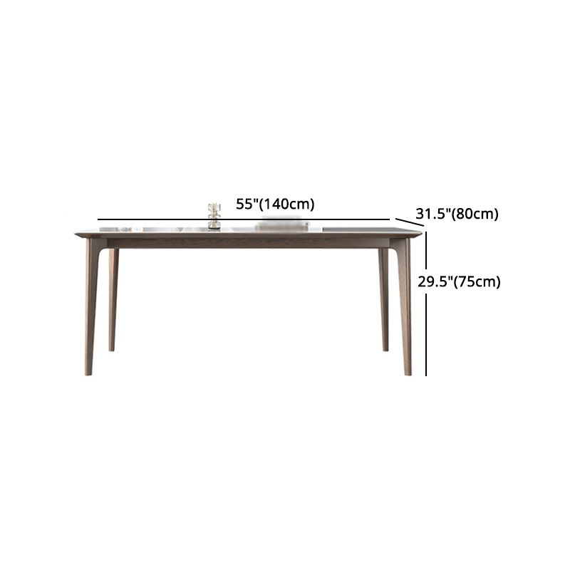 Modern Sintered Stone Dining Set 1/2/4/5/7 Pieces Dining Table with Chairs