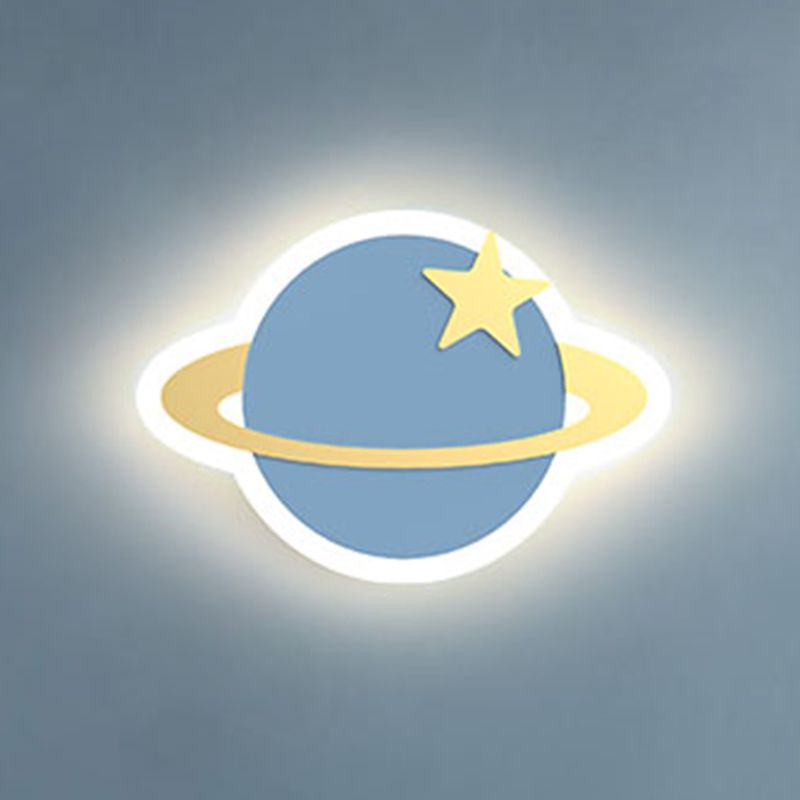 Modern Style Unique Shape Wall Sconce Metal 1 Light Sconce Lighting for Dining Room