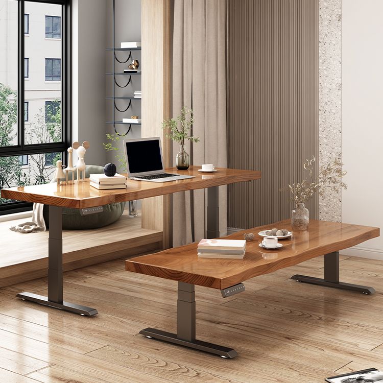Sled Cocktail Table Contemporary Solid Wood Coffee or End Table