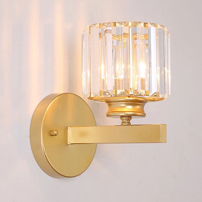 MODERNA CILINDRO CILINDRO SCHEDA PERCHIALE SCONCE 1 PLARCO LIGHT per la camera da letto del soggiorno
