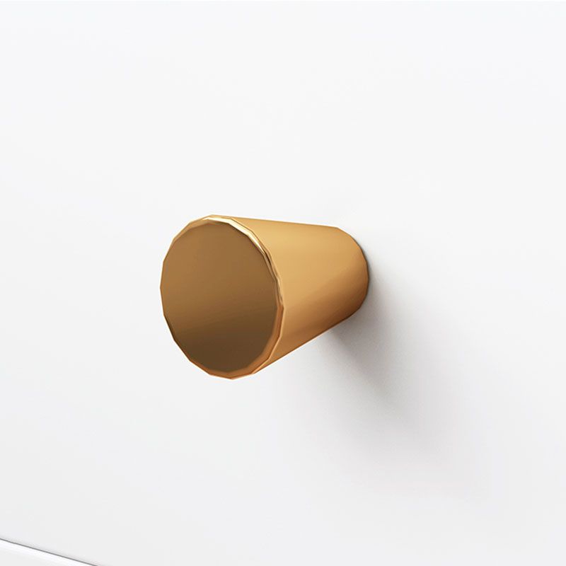 Contemporary Chest Vertical White Wooden Lingerie Chest with Drawer