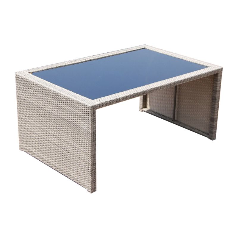 Modern 1/3/5/7/9 Pcs Dining Set Glass Rectangular Dining Table Set