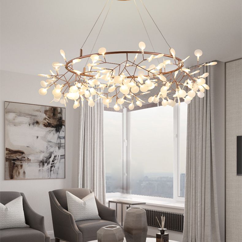 Moderni apparecchi per illuminazione a lampadario spray kit a sospensione acrilica