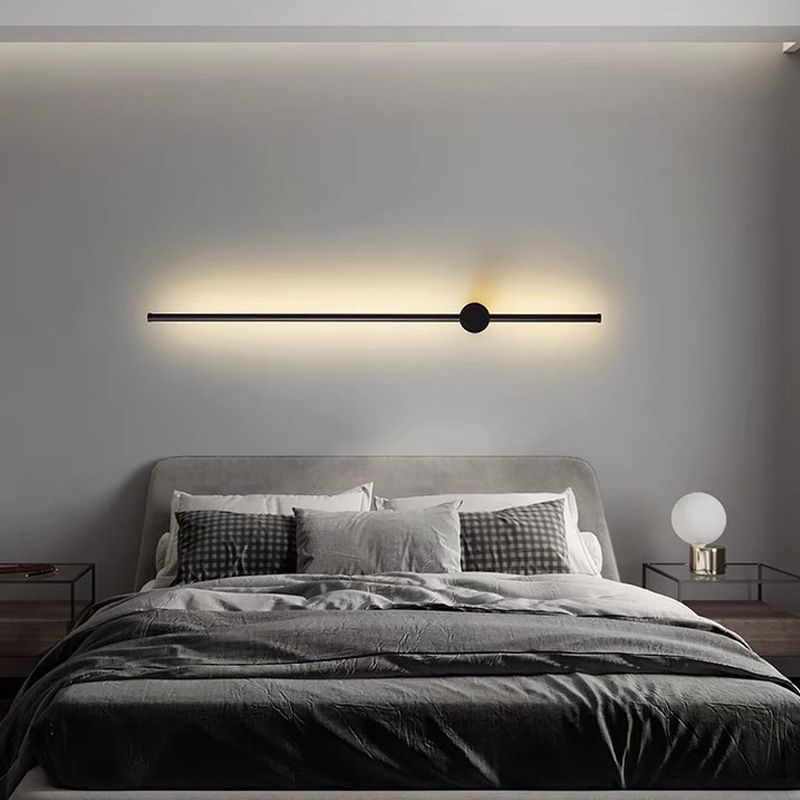 Speciale in metallo lineare SCONCE MODERNY SEMPLICITÀ MULTURICA ALLUMINA A MONTRIO DELLA parete