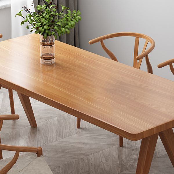 Modern 1/4/5/7 Pieces Rectangle Dining Table Set Pine Wood Dinette Set