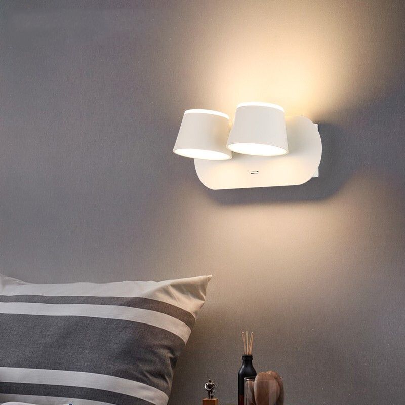 Moderne verstellbare Wandleuchten rotatierbarer LED -Lichtraum Innenleuchtung