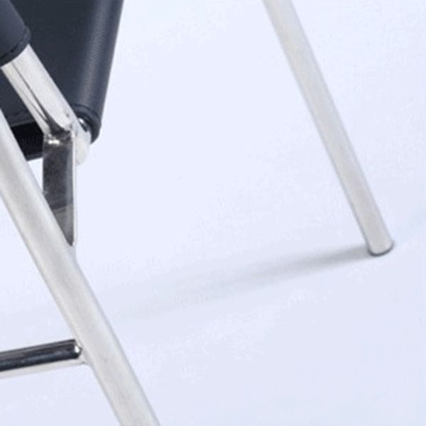 Contemporary Style Side Chair Metal Open Back Dining Room Chair for Indoor
