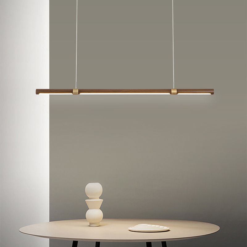 Nordique moderne suspendu à une salle à manger LED simple Cylinder Shape Pendante Lightage