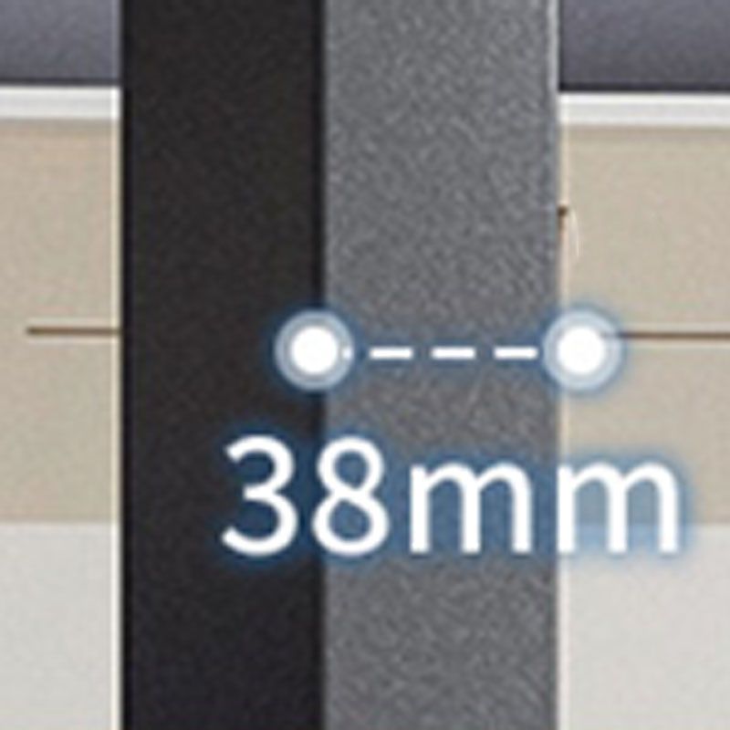 Etagere Shelf Bookcase Contemporary Steel Book Shelf for Study Room