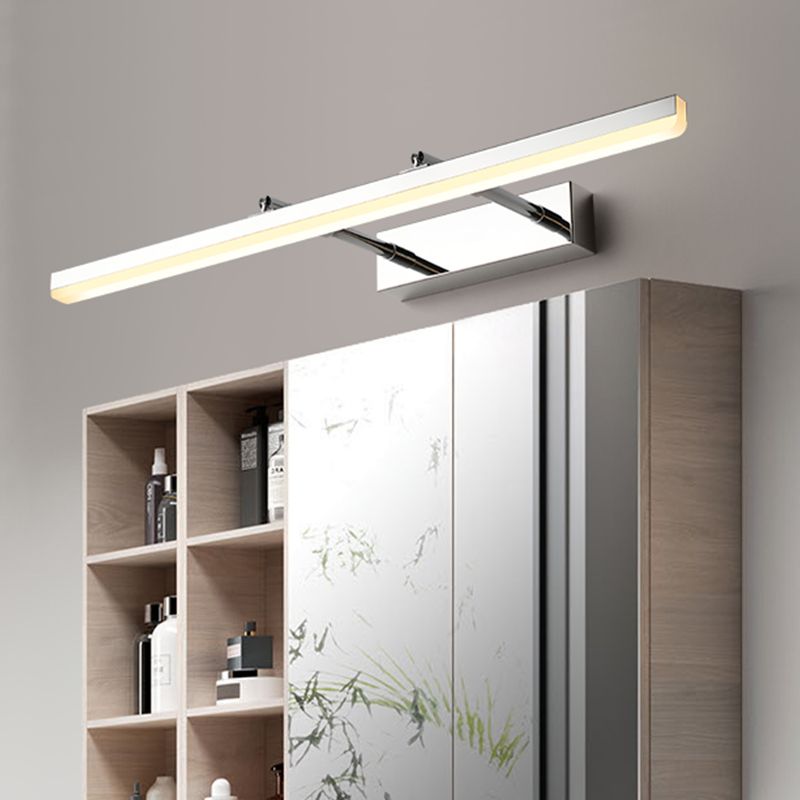 Contemporary Minimalism Style LED Vanity Wall Lighting Linear Vanity Sconce for Bathroom