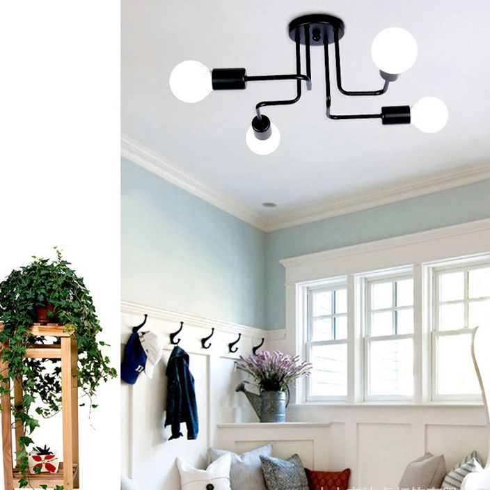 Flush Mount Ceiling Fixture Modern Flush Ceiling Lights for Dining Room