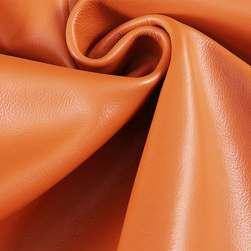 Whole Colored Ottoman Cylinder Shape Stain Resistant Faux Leather Ottoman