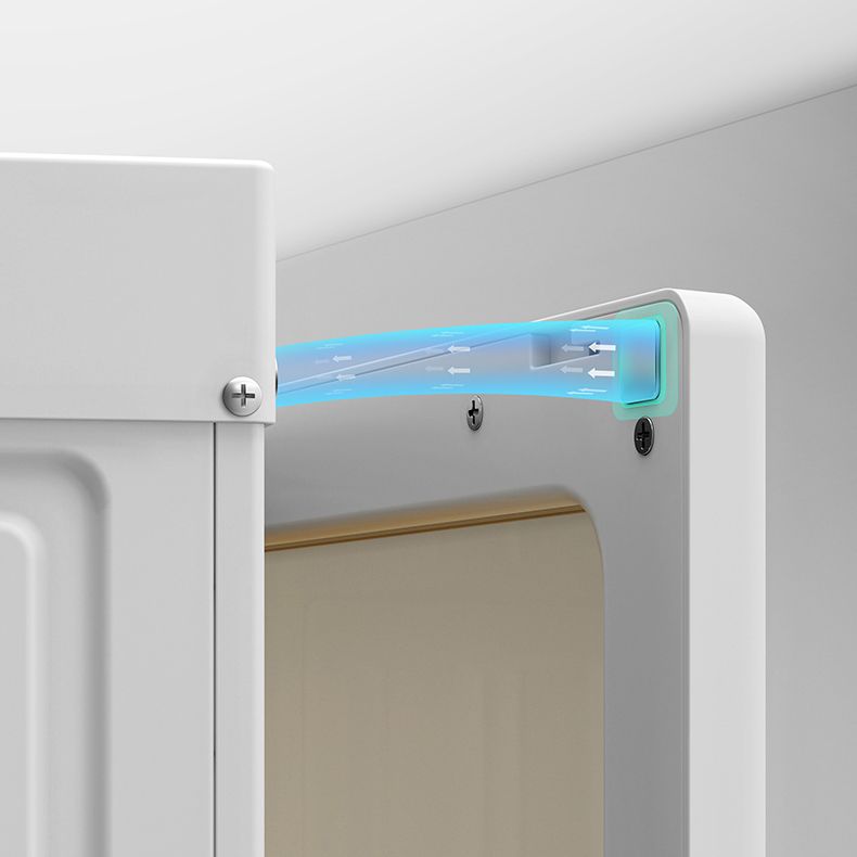 Modern Folding Plastic Wardrobe Freestanding Wardrobe with Shelves