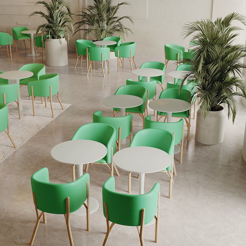 Modern Round Dining Table Set 1/3 Pieces Dining Set for Kitchen