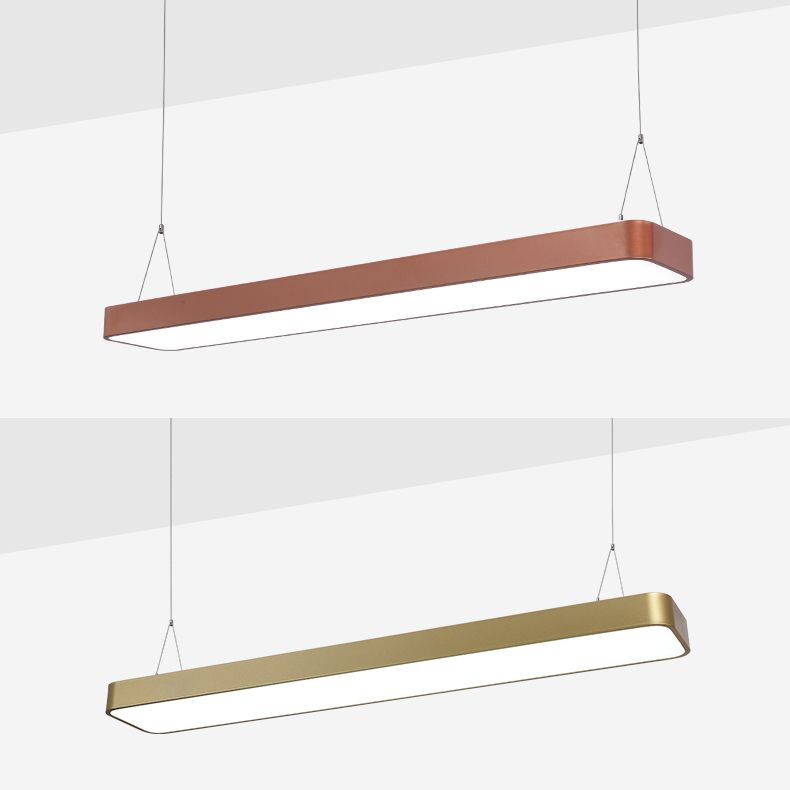 Contemporary Hanging Light Simplicity Pendent Lighting Fixture for Meeting Room