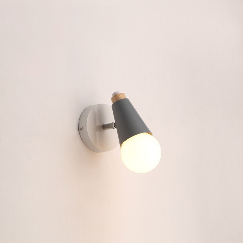 Multi Lights Geometric Wall Lights Modern Style Metal Wall Lighting Fixtures
