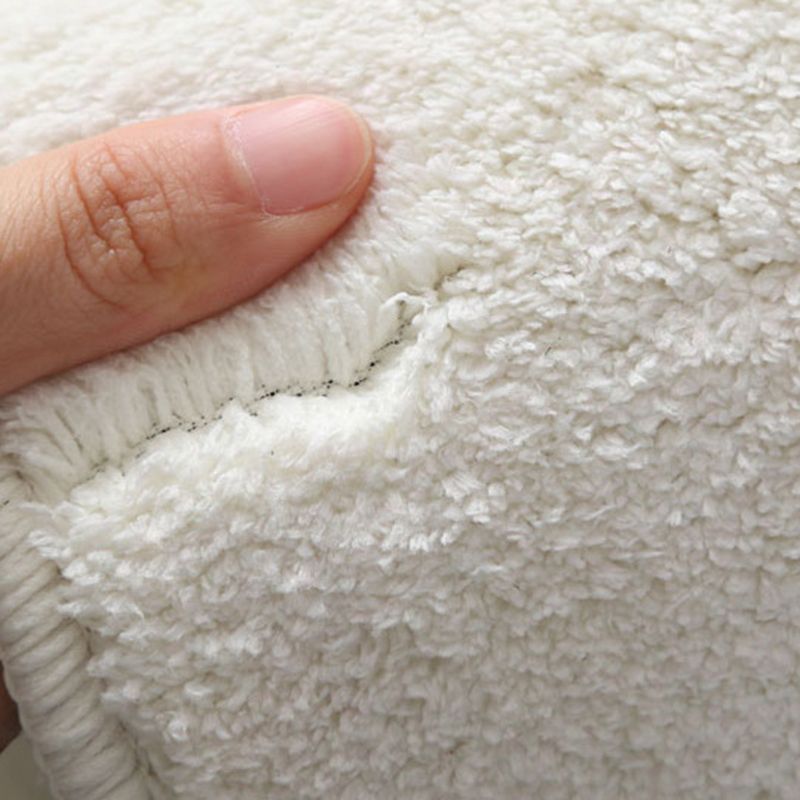 Magnifique tapis de zone de polyester tapis lavable tapis de support sans glissement pour salon