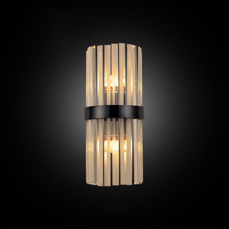 Wall Mounted Lighting Minimalist Style Crystal Wall Sconce Lighting
