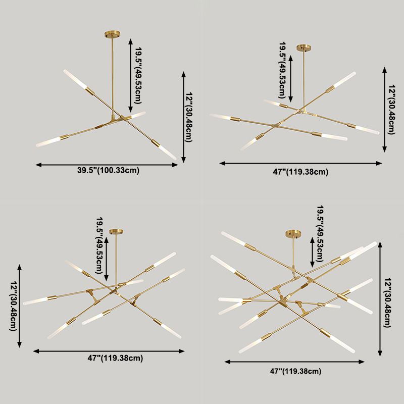 4 Glühbirnenmenge Optional moderner Kronleuchter Anhänger Licht für Wohnzimmer Ess Roo