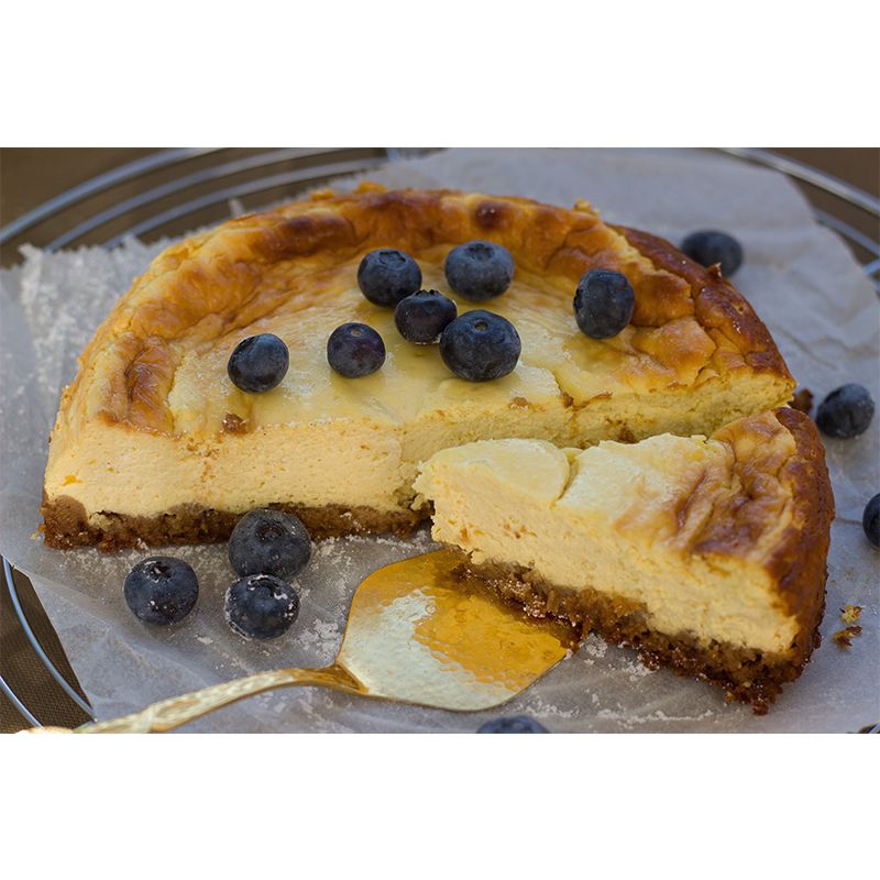 Delicious Cheesecake Mural Wallpaper Decorations for Dessert Shop Kitchen