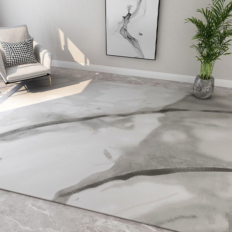 Veelkleurige moderne vloerkleed polypropyleen kleurblokt tapijt machine wasbaar vlekbestendig tapijt voor decor