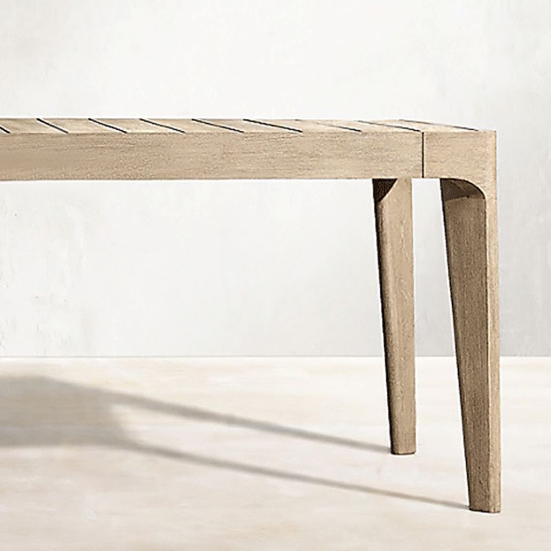 Bohemian Style Solid Wood Dining Table Set 1/7 Pieces Dining Table Set for Outdoor