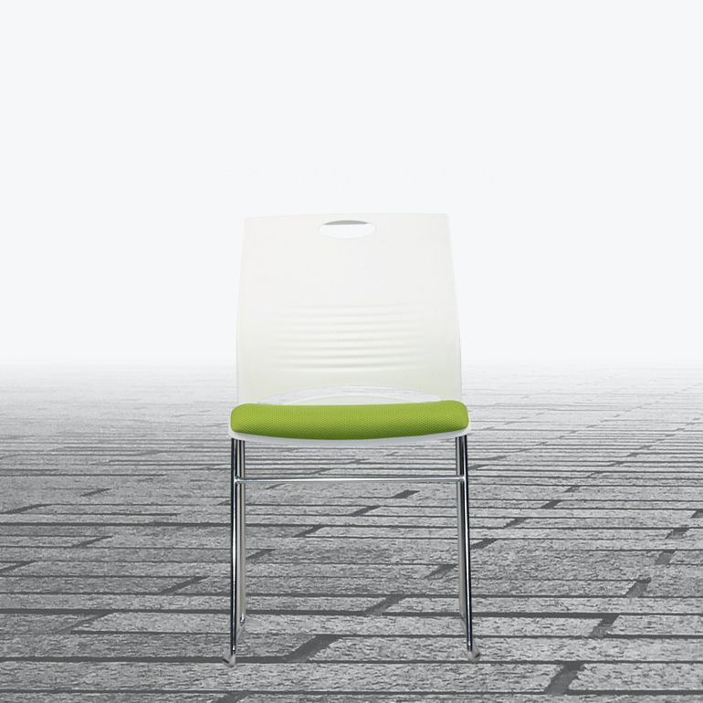 Modern Plastic Desk Chair with Low Back and Ergonomic Gaming Home Office Chair