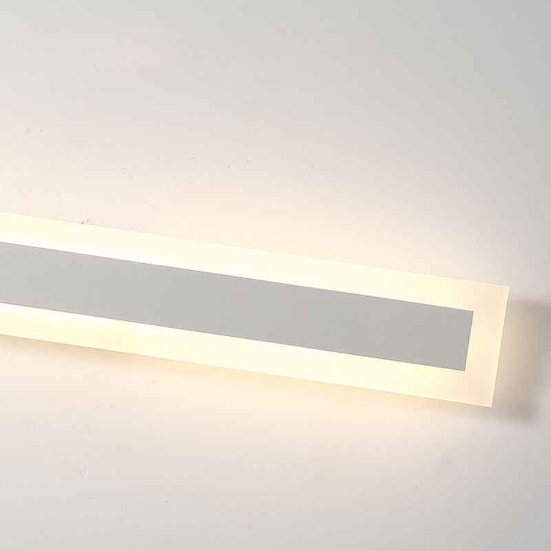 Wood Wall Sconce Lighting Simple LED Wall Mount Light Fixture for Bathroom