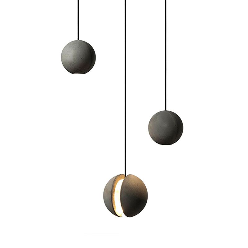 Moderne Moon Planeet Shade Hanging Light Resin 1 lichte hanglamp voor woonkamer