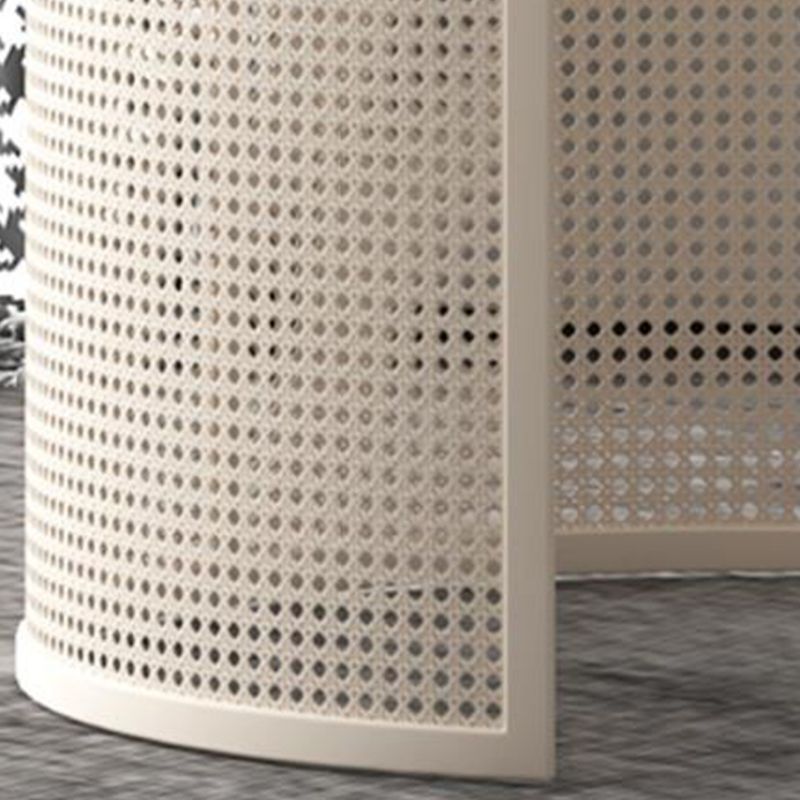 4 Legs Coffee Table Glass Top Coffee Cocktail Table with Shelf