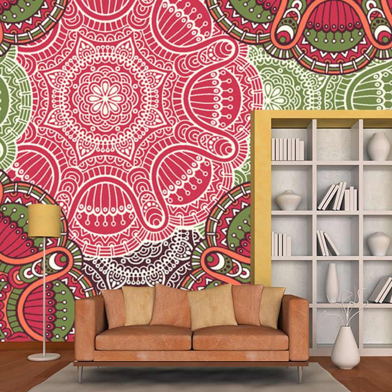 Abstract Wall Covering Murals Bohemian Waterproof Bedroom Wall Decor, Custom Print