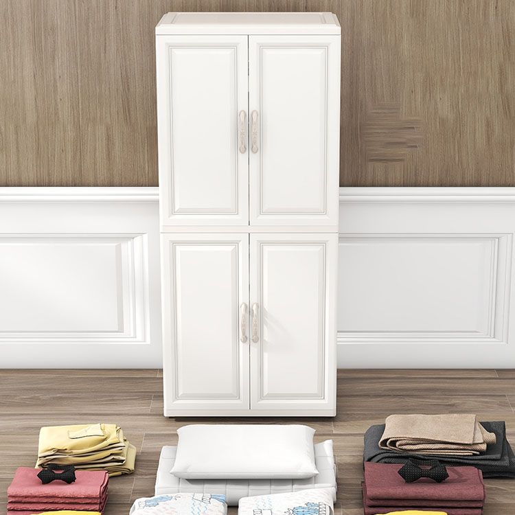 Contemporary Style Wardrobe Plastic Wardrobe Closet for Bedroom