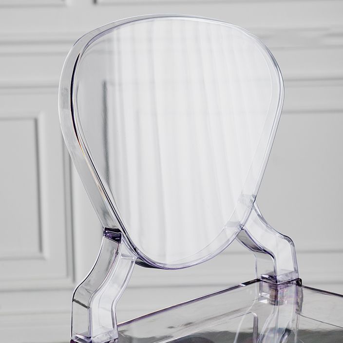 Industrial Backrest Armless Counter Stool Plastic Bar Stool with 4 Legs