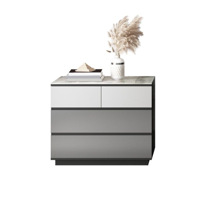 15.6-inch Width Stone Dresser Classic Glam Storage Chest Dresser with 4/5 Drawers