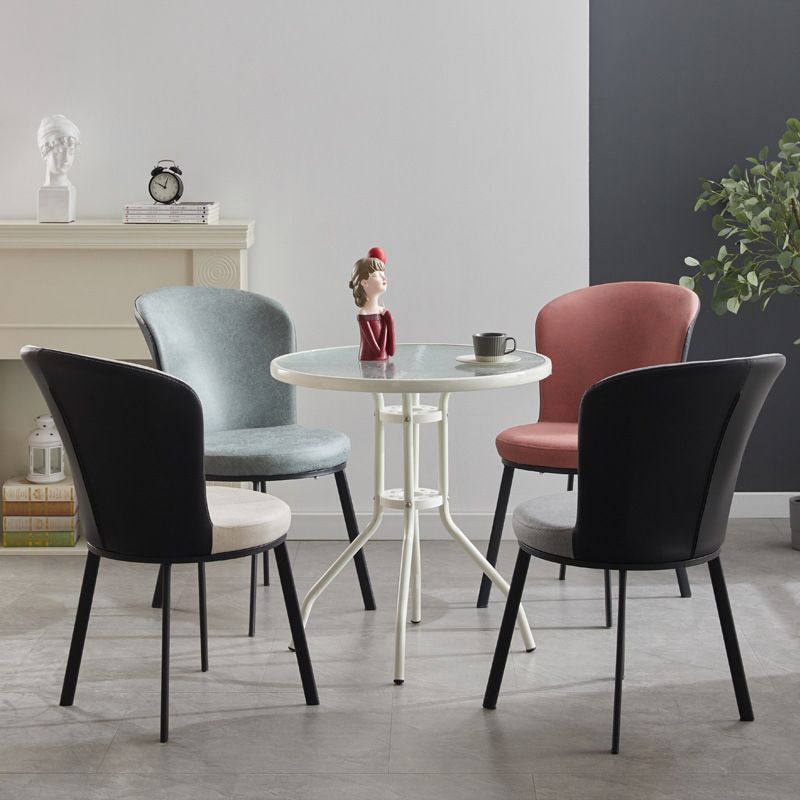 Chaise contemporaine à coussin en éponge haute densité de 17'' de large Parsons Chair