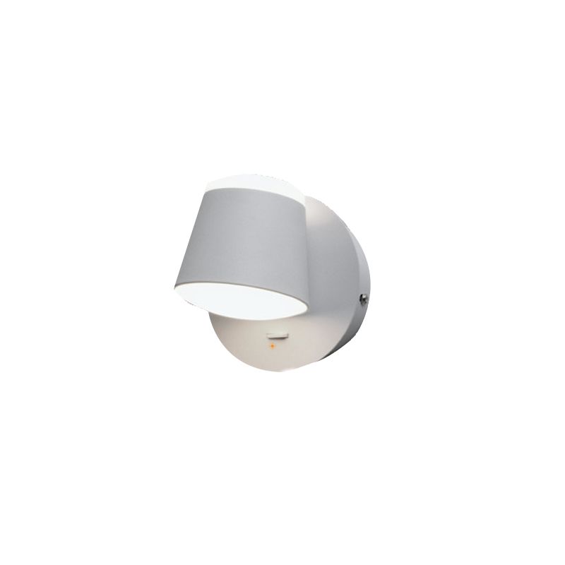 Modern Simplicity LED Wall Lamp Geometric Rotatable Wall Light with Acrylic Shade