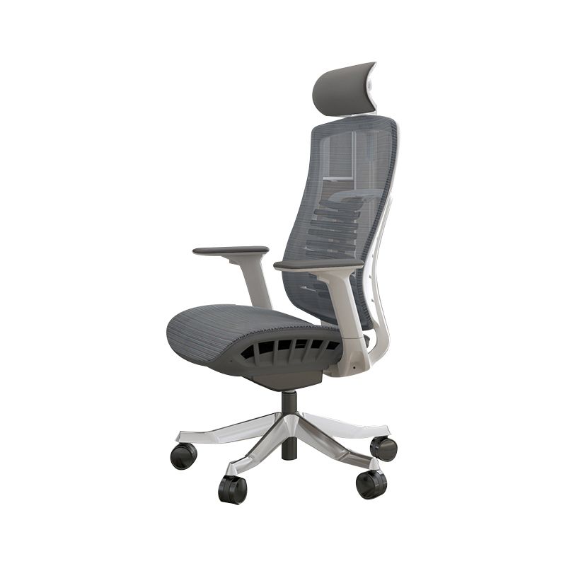Modern Removable Arms Desk Chair No Distressing Office Chair with Wheels