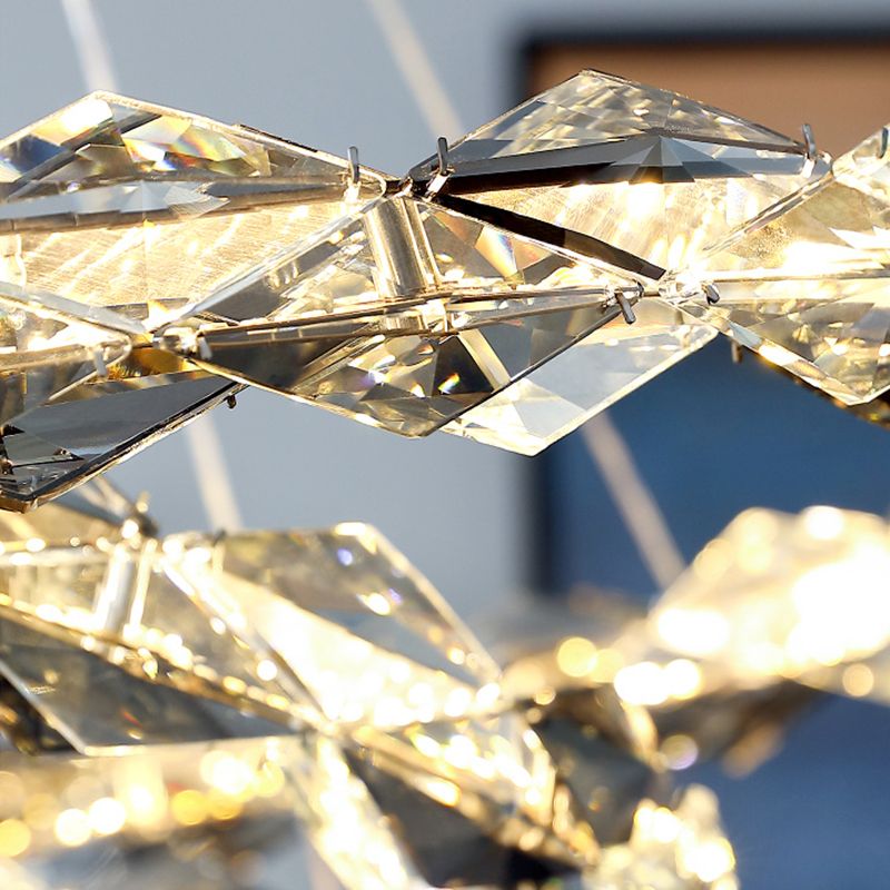 Chandeliers modernes pour la salle à manger Circular Chandelier suspendu plafonniers