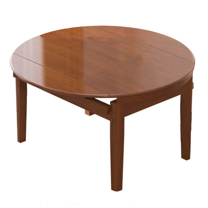 Round Dining Table Set 1/2/5/7 Pieces with Wood Base Kitchen Furniture Set