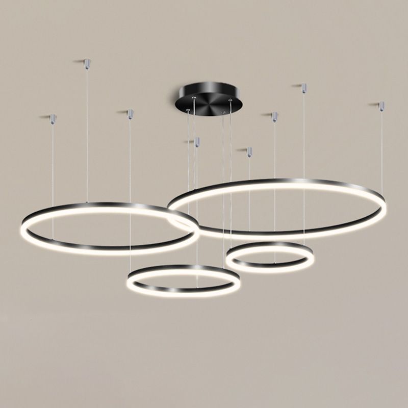 Zeitgenössische mehrschichtige verstellbare Anhängerbeleuchtung für den Lebensraum im Wohnzimmer