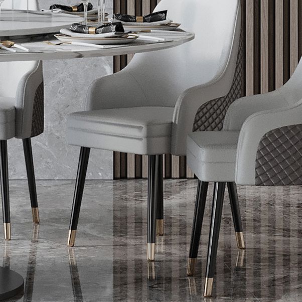 Round Pedestal Dining Table Traditional Luxury Furniture with Turntable