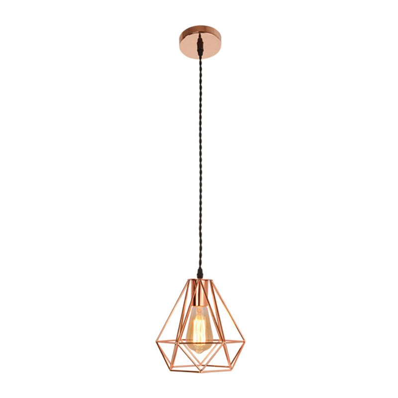 Diamond Cage colgante Luz de techo