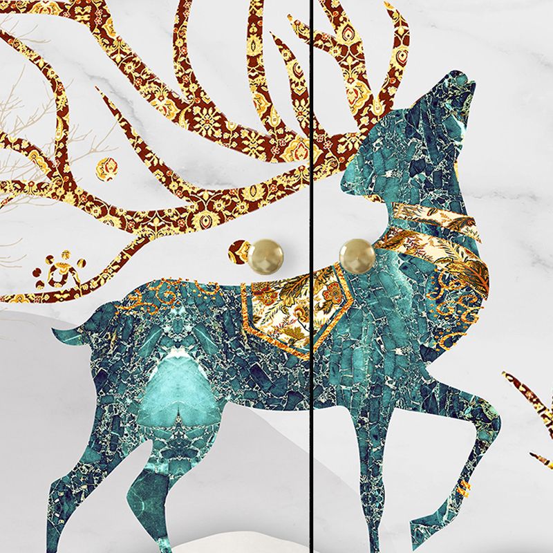 14.04-inch Width Classic Glam Storage Chest Solid Wood Storage Chest Dresser