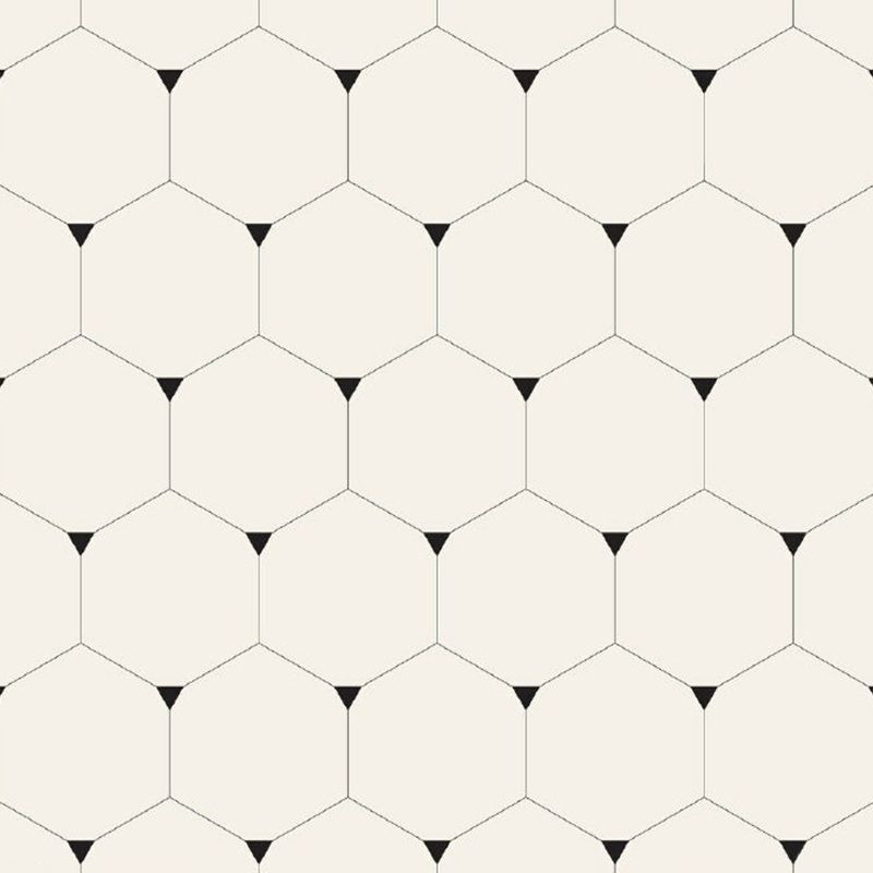 Beige Honeycomb Wall Covering Murals Geometric Simple Washable Wall Art for Home
