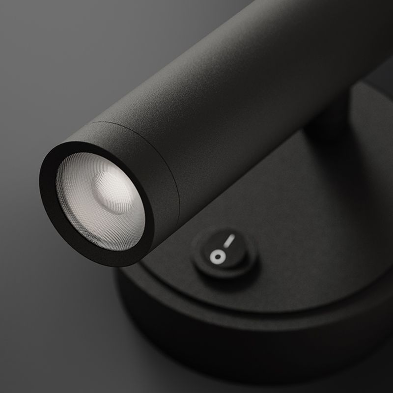 Modern Style Aluminum Wall Light 5.5" High Reading Wall Sconce for Bedroom