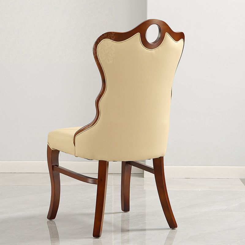Upholstered Armless Dining Chairs Contemporary Kitchen Side Chair