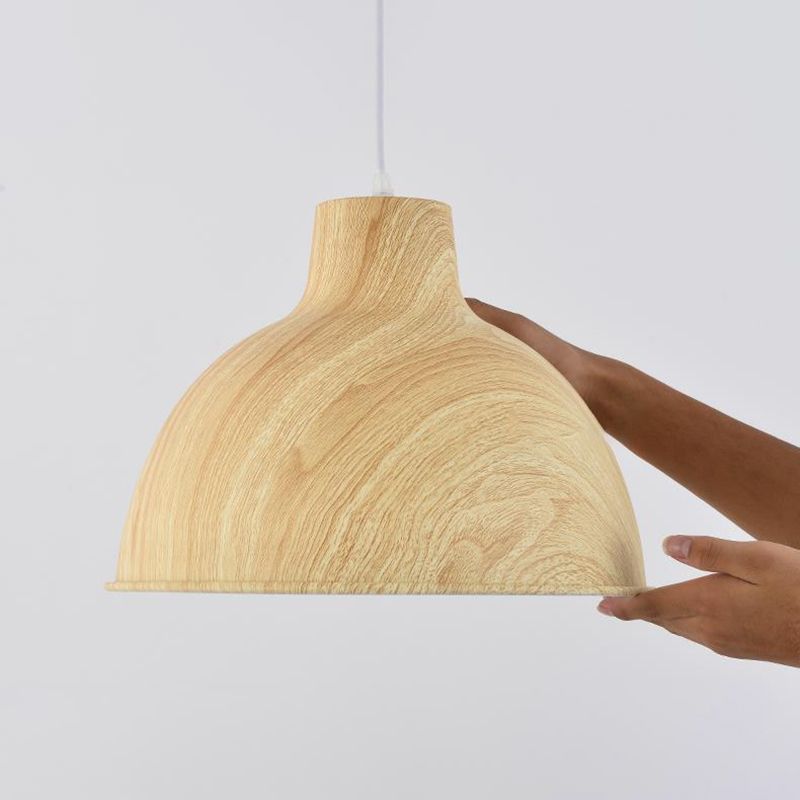 Bowl Shape Hanging Lighting Modern Style Metal 1 Light Sconce Lamp for Home Stay