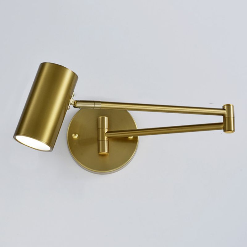 Geometric Shade Metal Wall Sconce Modern Style 1 Light Wall Mount Light Fixture