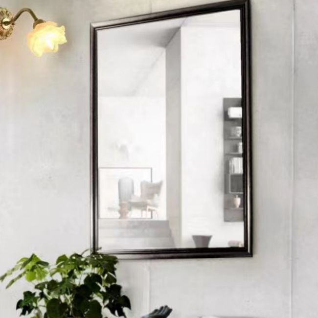 Flower Shape Glass Vanity Sconce Light Modern Style 1-Light Vanity Mirror Lights in Brass