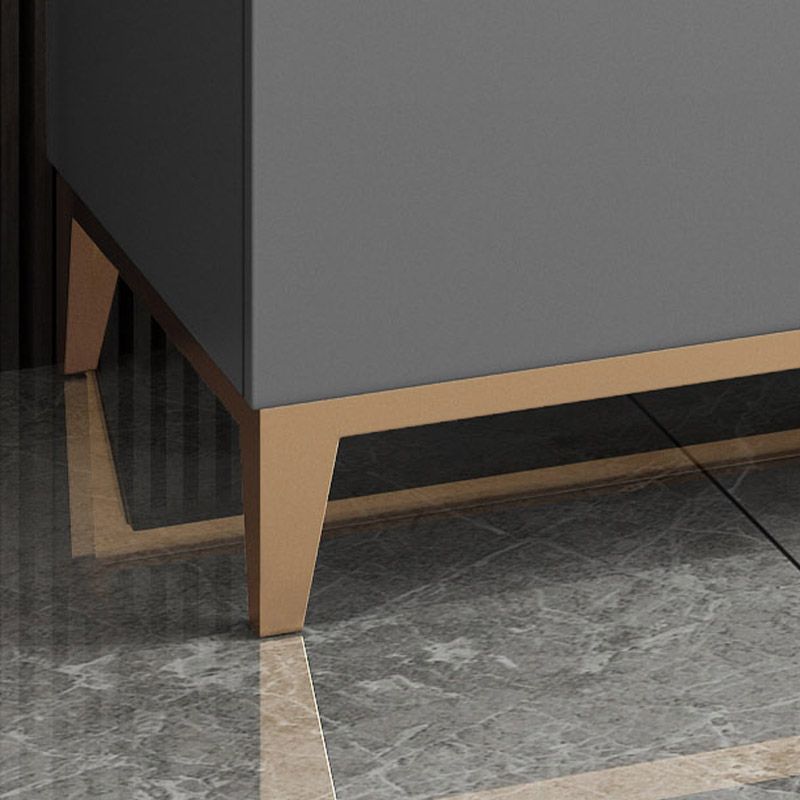 Contemporary Sideboard Cabinet 4 Drawer Dining Server for Kitchen